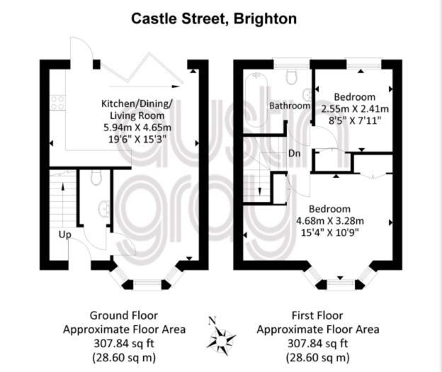 Castle Street - Central Brighton Townhouse, Up To 8 Guests Villa Luaran gambar